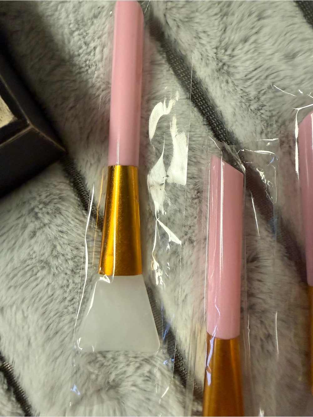 PDRN Pink Caffeine Night Wrapping Mask Skincare Brush & Mask Kit - Women Makeup - Picture 8 of 8